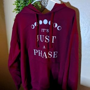 Maroon Just a Phase Sweatshirt